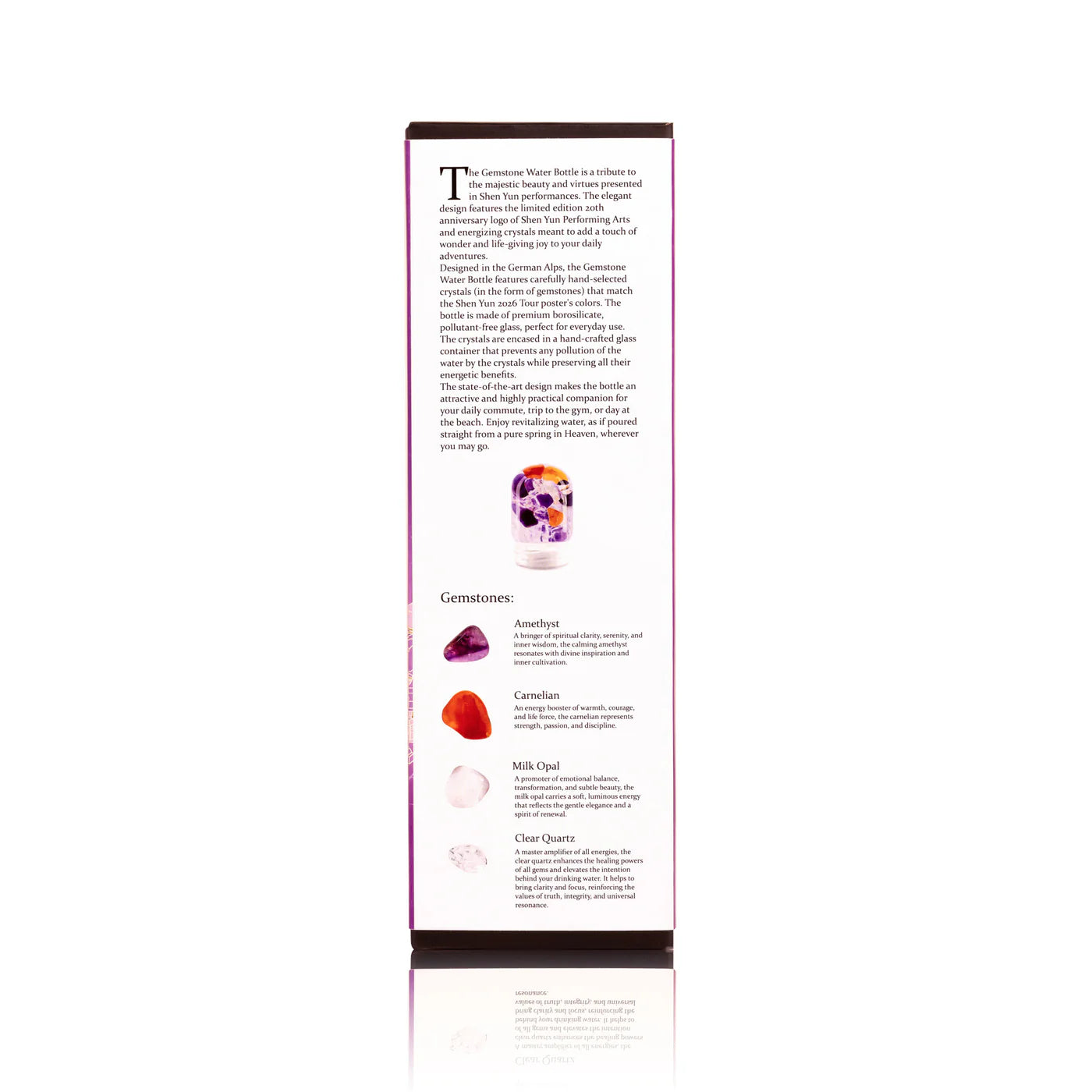 Gemstone Water Bottle - Shen Yun 20th Anniversary Edition