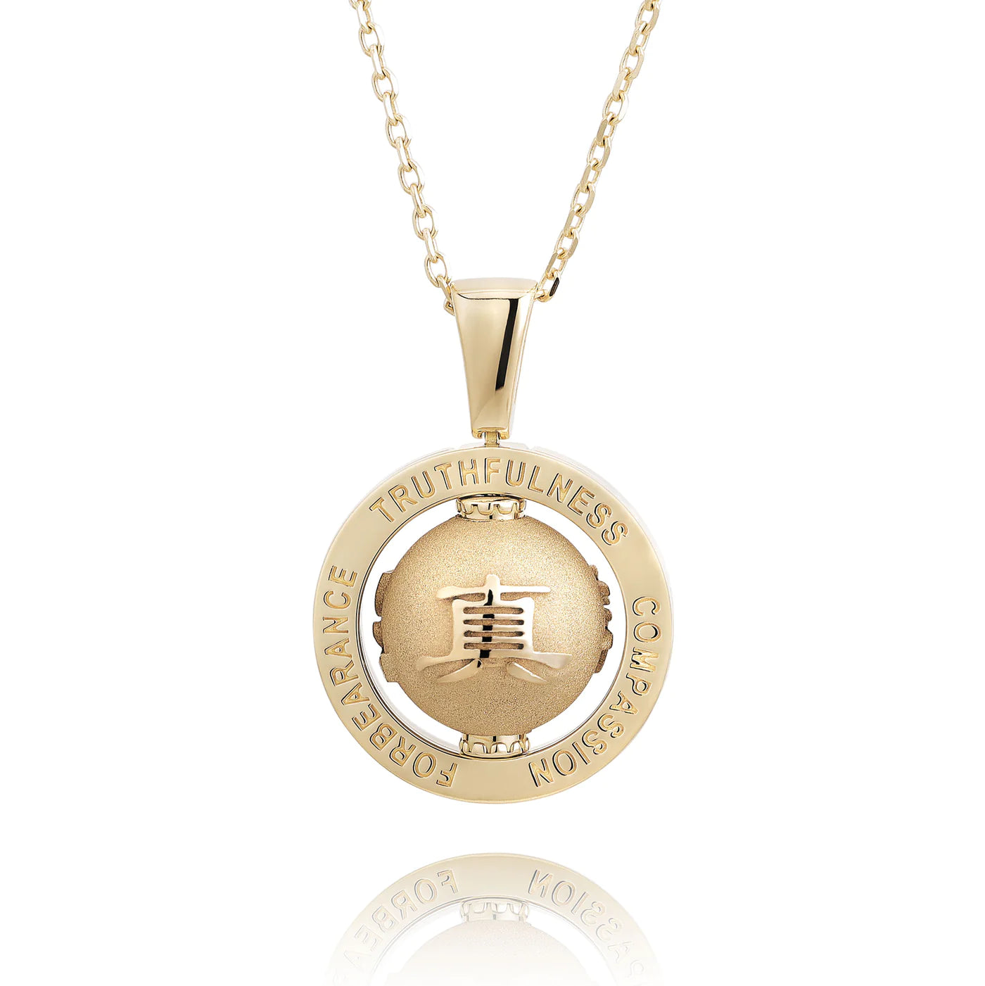 Zhen Shan Ren Timeless Heritage Pendant  18kt Yellow Gold with chain