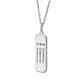 Zhen Shan Ren Wondrous Words Necklace - Silver
