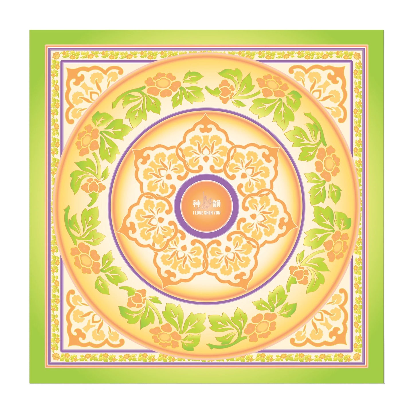 Tang Flower Scarf