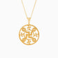 Falun Pendant - 24kt Yellow Gold  17mm (without Chain)