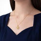 Falun Pendant - 24kt Yellow Gold  17mm (without Chain)