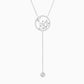 Lotus Fairies Necklace - Silver