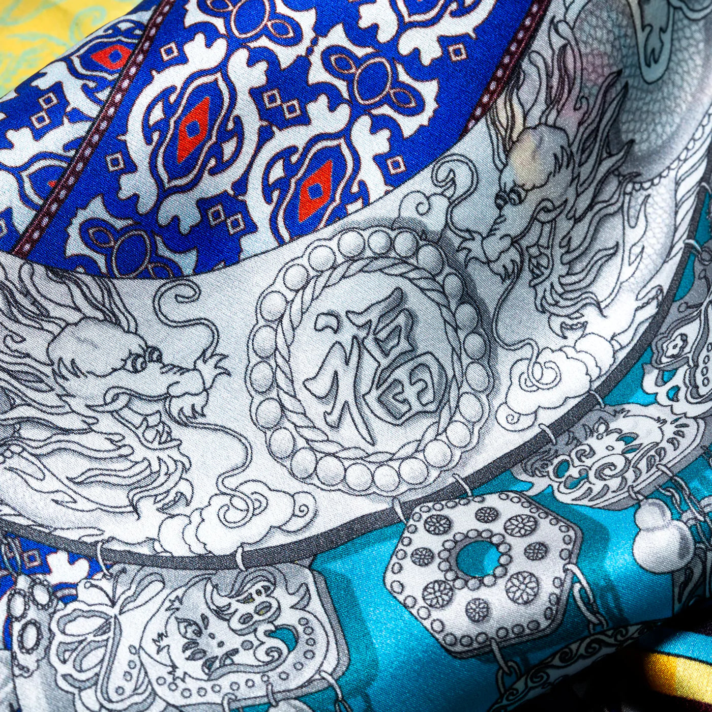 In a Miao Village Scarf