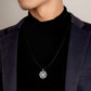 Leather Cord Chain with 18kt White Gold Clasp
