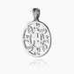 Falun Pendant - 18kt White Gold 25mm Without Chain